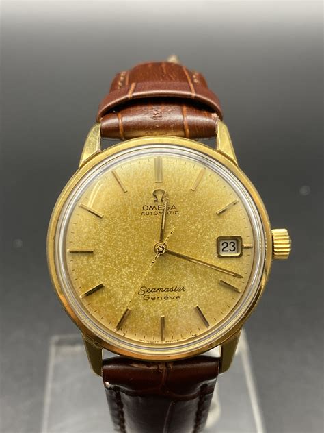 1960 gold omega watch|1960s omega seamaster value guide.